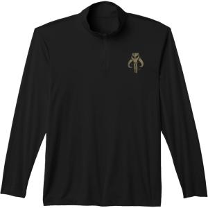 image:imageThe Mandalorian and Grogu  I Have a Job for You Performance QuarterZip TopBlack