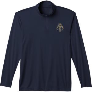 image:imageThe Mandalorian and Grogu  I Have a Job for You Performance QuarterZip TopNavy Blue