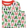 image:imageAmazon Essentials Disney  Marvel  Star Wars Boys and Toddlers SnugFit Cotton Pajama Sleepwear Sets2piece Mickey Holiday