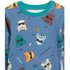 image:imageAmazon Essentials Disney  Marvel  Star Wars Boys and Toddlers SnugFit Cotton Pajama Sleepwear Sets3piece Star Wars Navy Rule the Galaxy Set