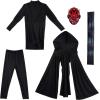 image:imageStar Wars Darth Maul Official Youth Halloween Costume  Premium Quality Tunic Pants Belt Hooded Cloak and Plastic MaskL 1214