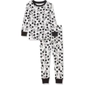 image:imageAmazon Essentials Disney  Marvel  Star Wars Boys and Toddlers SnugFit Cotton Pajama Sleepwear SetsMickey Vibes