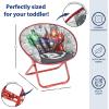 image:imageIdea Nuova Disney Star Wars The Mandalorian Grogu aka The Child Toddler 19 Folding Saucer Chair with Cushion Polyester Ages 3Avengers  Grey