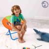 image:imageIdea Nuova Disney Star Wars The Mandalorian Grogu aka The Child Toddler 19 Folding Saucer Chair with Cushion Polyester Ages 3Cocomelon