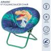 image:imageIdea Nuova Disney Star Wars The Mandalorian Grogu aka The Child Toddler 19 Folding Saucer Chair with Cushion Polyester Ages 3Jurassic World