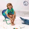 image:imageIdea Nuova Disney Star Wars The Mandalorian Grogu aka The Child Toddler 19 Folding Saucer Chair with Cushion Polyester Ages 3Jurassic World