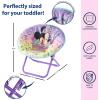 image:imageIdea Nuova Disney Star Wars The Mandalorian Grogu aka The Child Toddler 19 Folding Saucer Chair with Cushion Polyester Ages 3Minnie Mouse Purple