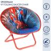 image:imageIdea Nuova Disney Star Wars The Mandalorian Grogu aka The Child Toddler 19 Folding Saucer Chair with Cushion Polyester Ages 3Spiderman Red