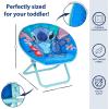 image:imageIdea Nuova Disney Star Wars The Mandalorian Grogu aka The Child Toddler 19 Folding Saucer Chair with Cushion Polyester Ages 3Stitch
