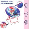 image:imageIdea Nuova Disney Star Wars The Mandalorian Grogu aka The Child Toddler 19 Folding Saucer Chair with Cushion Polyester Ages 3Trolls Purple
