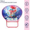 image:imageIdea Nuova Disney Star Wars The Mandalorian Grogu aka The Child Toddler 19 Folding Saucer Chair with Cushion Polyester Ages 3Trolls Purple