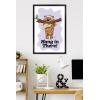 image:imageStar Wars Classic Humor  Ewok Hang In There Wall Poster 34L x 224W Premium Unframed VersionBlack Framed Version
