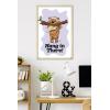 image:imageStar Wars Classic Humor  Ewok Hang In There Wall Poster 34L x 224W Premium Unframed VersionBlonde Framed Version