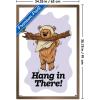 image:imageStar Wars Classic Humor  Ewok Hang In There Wall Poster 34L x 224W Premium Unframed VersionBronze Framed Version