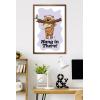 image:imageStar Wars Classic Humor  Ewok Hang In There Wall Poster 34L x 224W Premium Unframed VersionBronze Framed Version