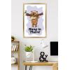 image:imageStar Wars Classic Humor  Ewok Hang In There Wall Poster 34L x 224W Premium Unframed VersionGold Framed Version
