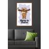 image:imageStar Wars Classic Humor  Ewok Hang In There Wall Poster 34L x 224W Premium Unframed VersionMahogany Framed Version