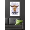 image:imageStar Wars Classic Humor  Ewok Hang In There Wall Poster 34L x 224W Premium Unframed VersionPremium Poster  Mount Bundle