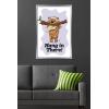 image:imageStar Wars Classic Humor  Ewok Hang In There Wall Poster 34L x 224W Premium Unframed VersionSilver Framed Version