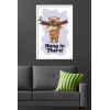 image:imageStar Wars Classic Humor  Ewok Hang In There Wall Poster 34L x 224W Premium Unframed VersionWhite Framed Version