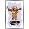 image:imageStar Wars Classic Humor  Ewok Hang In There Wall Poster 34L x 224W Premium Unframed VersionSilver Framed Version