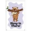 image:imageStar Wars Classic Humor  Ewok Hang In There Wall Poster 34L x 224W Premium Unframed VersionWhite Framed Version
