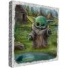 image:imageThomas Kinkade Studios Star Wars The Mandalorian  Childs Play  14 x 14 Metal Box by Artist Monte Moore