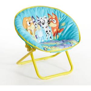 image:imageIdea Nuova Disney Star Wars The Mandalorian Grogu aka The Child Toddler 19 Folding Saucer Chair with Cushion Polyester Ages 3Bluey