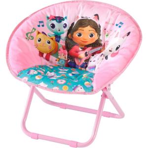image:imageIdea Nuova Disney Star Wars The Mandalorian Grogu aka The Child Toddler 19 Folding Saucer Chair with Cushion Polyester Ages 3Gabbys Dollhouse