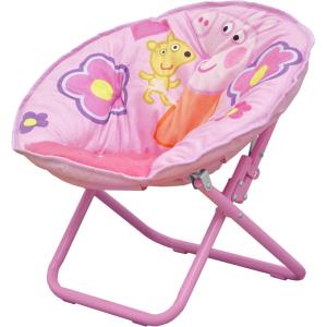 image:imageIdea Nuova Disney Star Wars The Mandalorian Grogu aka The Child Toddler 19 Folding Saucer Chair with Cushion Polyester Ages 3Peppa Pig