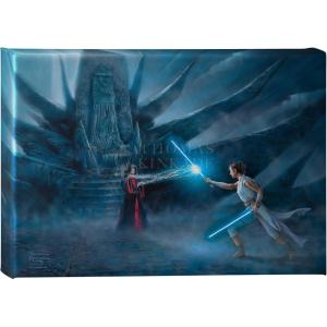 image:imageThomas Kinkade Studios Star Wars Reys Awakening 10 x 14 Wrapped Canvas by Artist Monte Moore