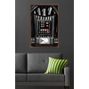image:imageStar Wars Kids Sketch  Darth Vader Chest Panel Wall Poster 34L x 224W Premium Unframed VersionMahogany Framed Version