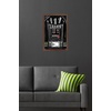 image:imageStar Wars Kids Sketch  Darth Vader Chest Panel Wall Poster 34L x 224W Premium Unframed VersionMahogany Framed Version