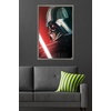 image:imageStar Wars Saga  Darth Vader Lightsaber Glow Wall Poster 34L x 224W Premium Unframed VersionBarnwood Framed Version