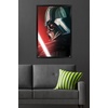 image:imageStar Wars Saga  Darth Vader Lightsaber Glow Wall Poster 34L x 224W Premium Unframed VersionBlack Framed Version