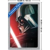 image:imageStar Wars Saga  Darth Vader Lightsaber Glow Wall Poster 34L x 224W Premium Unframed VersionGray Framed Version