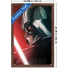 image:imageStar Wars Saga  Darth Vader Lightsaber Glow Wall Poster 34L x 224W Premium Unframed VersionMahogany Framed Version