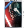 image:imageStar Wars Saga  Darth Vader Lightsaber Glow Wall Poster 34L x 224W Premium Unframed VersionSilver Framed Version