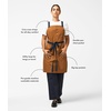 image:imagehedley amp bennett Crossback Apron Collection  Adjustable Chef Aprons with 3 Pockets for Cooking and Grilling STAR WARS Darth VaderAbalone Black