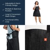 image:imagehedley amp bennett Crossback Apron Collection  Adjustable Chef Aprons with 3 Pockets for Cooking and Grilling STAR WARS Darth VaderAbalone Black