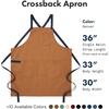 image:imagehedley amp bennett Crossback Apron Collection  Adjustable Chef Aprons with 3 Pockets for Cooking and Grilling STAR WARS Darth VaderBrown
