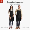 image:imagehedley amp bennett Crossback Apron Collection  Adjustable Chef Aprons with 3 Pockets for Cooking and Grilling STAR WARS Darth VaderCaviar