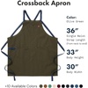 image:imagehedley amp bennett Crossback Apron Collection  Adjustable Chef Aprons with 3 Pockets for Cooking and Grilling STAR WARS Darth VaderDenver Brown