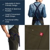 image:imagehedley amp bennett Crossback Apron Collection  Adjustable Chef Aprons with 3 Pockets for Cooking and Grilling STAR WARS Darth VaderDenver Brown