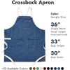 image:imagehedley amp bennett Crossback Apron Collection  Adjustable Chef Aprons with 3 Pockets for Cooking and Grilling STAR WARS Darth VaderGeorgia Blue