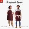 image:imagehedley amp bennett Crossback Apron Collection  Adjustable Chef Aprons with 3 Pockets for Cooking and Grilling STAR WARS Darth VaderHouse Red