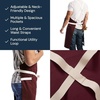 image:imagehedley amp bennett Crossback Apron Collection  Adjustable Chef Aprons with 3 Pockets for Cooking and Grilling STAR WARS Darth VaderHouse Red