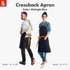 image:imagehedley amp bennett Crossback Apron Collection  Adjustable Chef Aprons with 3 Pockets for Cooking and Grilling STAR WARS Darth VaderMidnight Blue