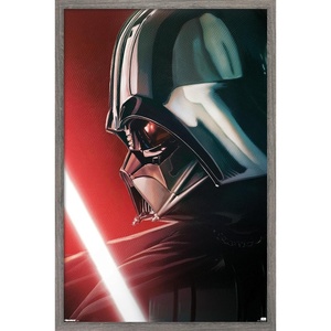 image:imageStar Wars Saga  Darth Vader Lightsaber Glow Wall Poster 34L x 224W Premium Unframed VersionBarnwood Framed Version