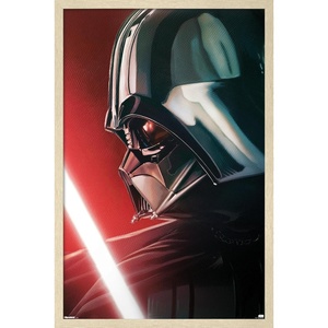 image:imageStar Wars Saga  Darth Vader Lightsaber Glow Wall Poster 34L x 224W Premium Unframed VersionBlonde Framed Version
